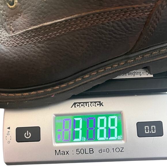 Red Wing Irish Setter Work Boots Mens 7 Brown Leather 83624 Safety Steel Toe - Picture 9 of 10